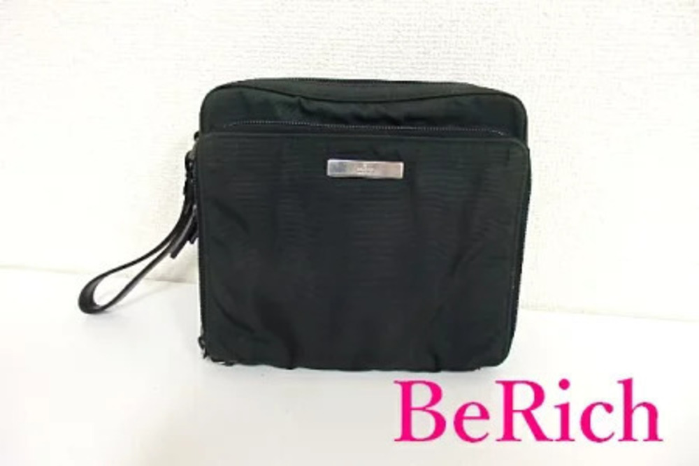 Gucci Shoulder Bag Clutch Pouch Clutch Dark Green Handbag